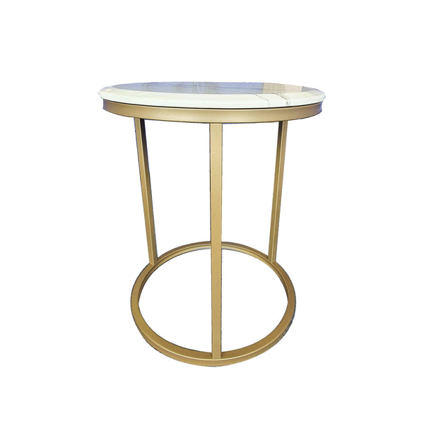 Romana Side Table - Champagne - Furniture and Giftware 