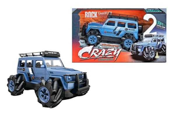 Remote control off road jeep monster truck with box and controller