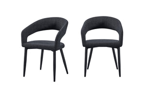 Set of 2 - Marilyn Boucle Dining Chair