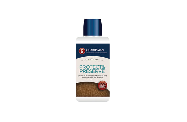 Guardsman leather protect and preserve solution for long lasting care