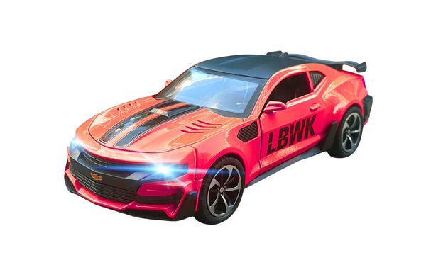 Chevrolet Camaro Diecast 1:24 Sound, Light, Spray and Pull Back Power Simulation
