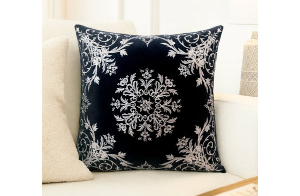 Damask Luxury Cushion In Velvet - 4 Colours Available