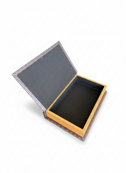 Louis Designer Faux Décor Table Book Box - 3 Size Available