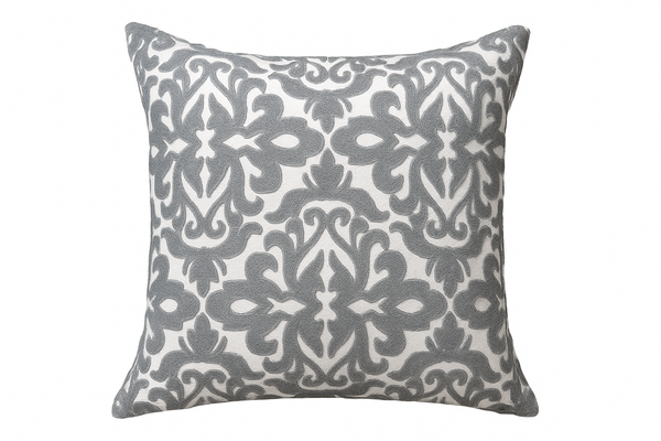 Shaun Embroidery Luxury Cushion - Designer Pillow