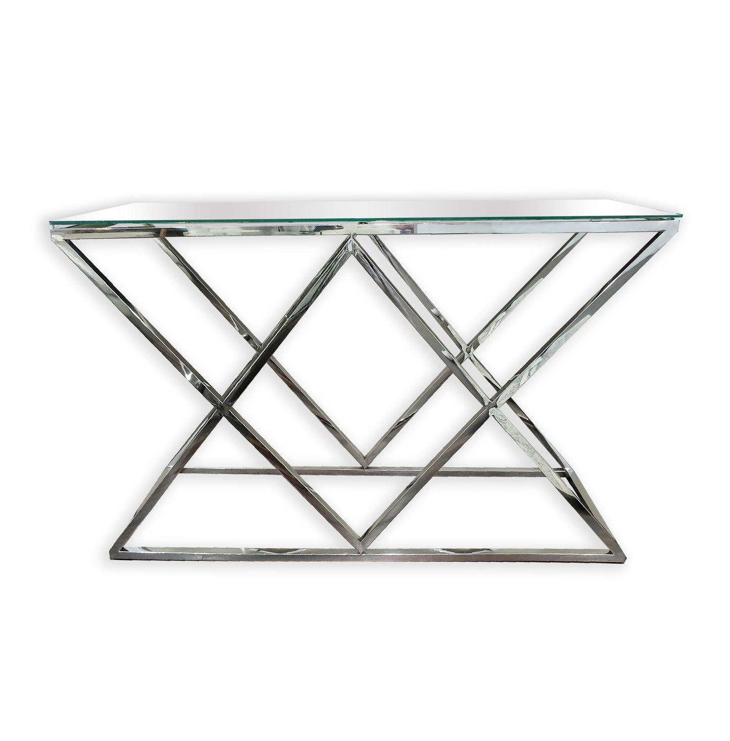 Alsea - Silver Console Table