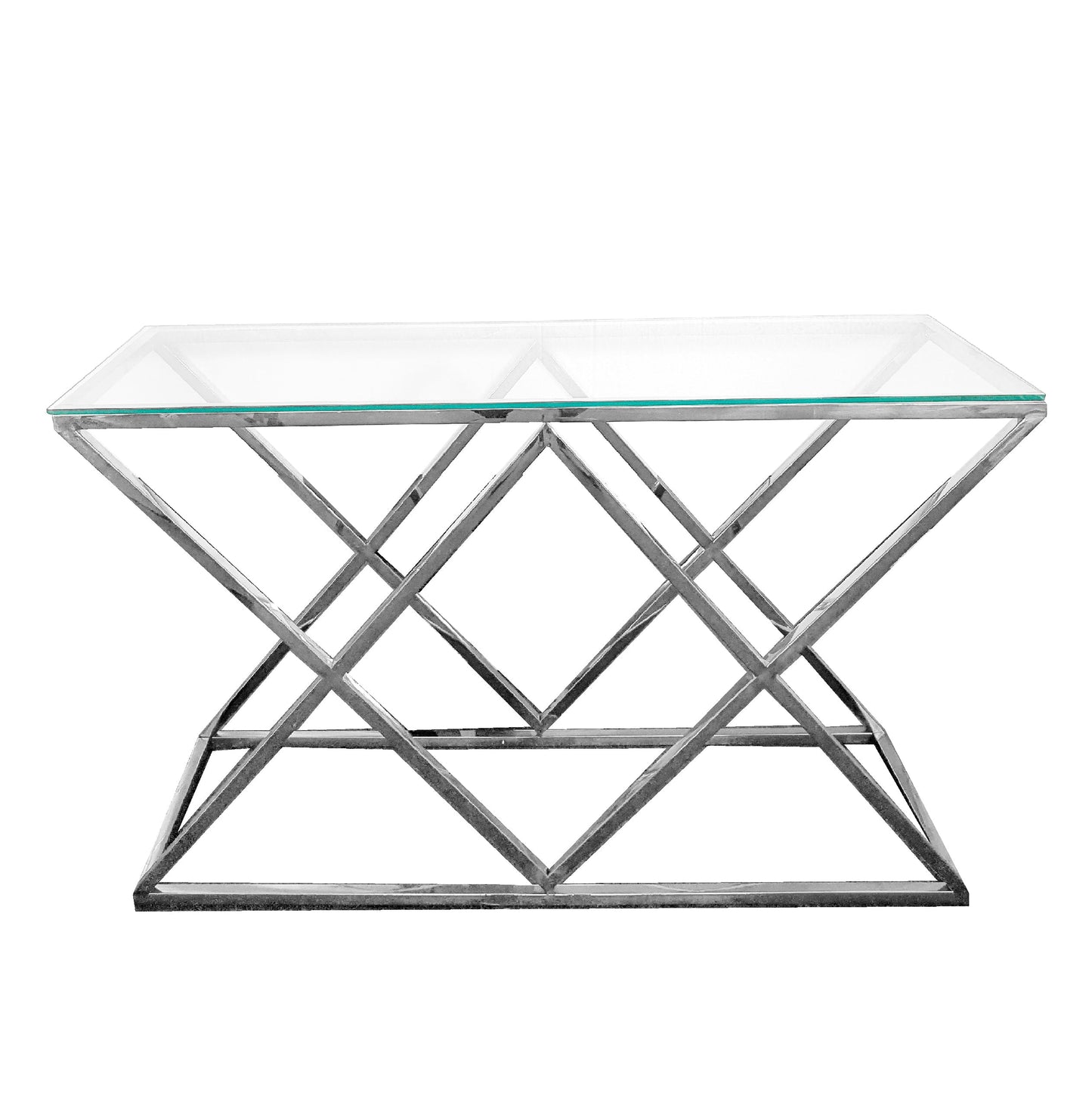 Alsea - Silver Console Table